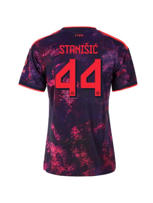 Bayern Munich Josip Stanisic #44 Ausweichtrikot für Frauen 2026-27 Kurzarm Bayern Munich Josip Stanisic #44 Ausweichtrikot für Frauen 2026-27 Kurzarm